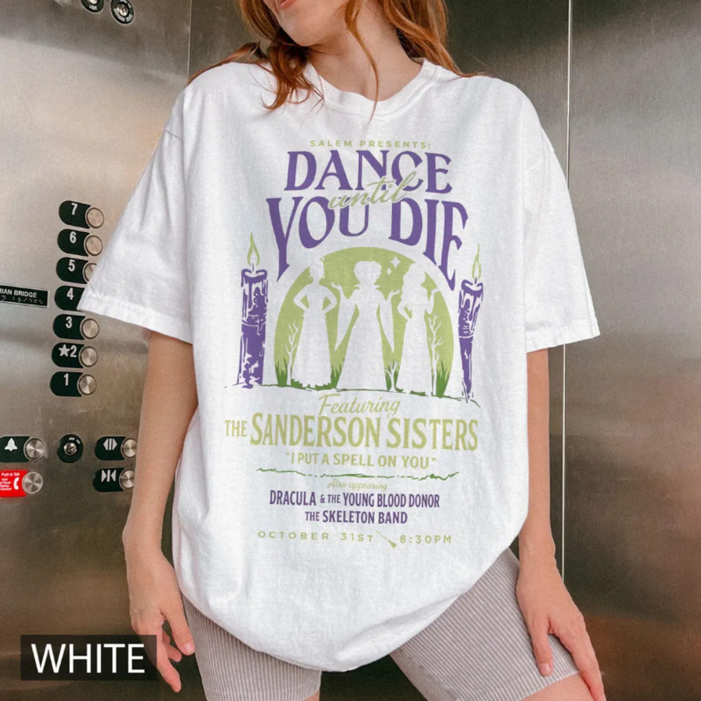 Sanderson Sisters Witches Tee, Billy Butcherson Graphic Tee, Halloween Trip 2026